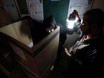 一组反映刚刚结束的伊拉克选举的图片