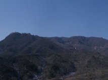 年三十的妙峰金顶仰视全景图