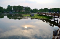 北京朝阳区古塔公园