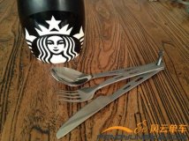 钛餐具三件套（带竖环）仅需178元  包邮