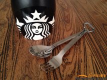 钛餐具两件套（带竖环）仅需118元  包邮