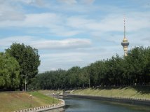 晴空万里玉渊潭