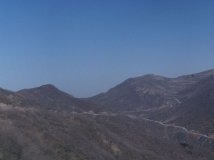 俯视涧沟后程妙峰山道全景