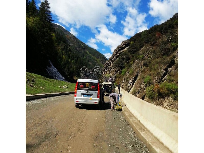 风云单车昌黎车友的漫漫拉萨路-第三十一天 （川藏7）